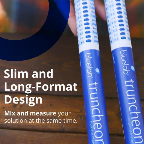Truncheon Nutrient Meter For Hydroponics Digital Conductivity Tester With EC CF TDS And PPM 700 Scales, No Fuss Readouts For Indoor Growers, 2 To 36 CF, 0.2 To 3.6 EC, Monitors Nutrient Strength While Mixing In Your Tank