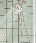 Eco Performance Handheld Shower Head With Magnetix Docking System, 60 Inch Hose, Spot Resistant Brushed Nickel Finish
