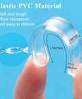 Clear Stick-On Cabinet Door Bumpers Pack Of 40 For Quiet Closings And Wall Protection Rubber Cushioned Strips flexible PVC material