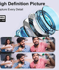 1080P HD image quality comparison for WiFi Mini Nanny Cam with Night Vision and Motion Detection highlighting clear details.