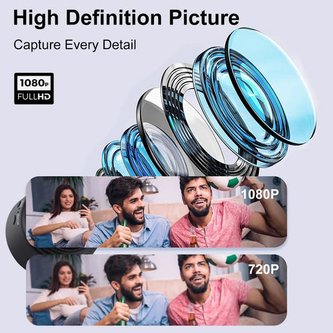 1080P HD image quality comparison for WiFi Mini Nanny Cam with Night Vision and Motion Detection highlighting clear details.