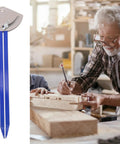 Heavy Duty Alloy Circular Scriber For Woodworking Marking Tool with precision round layout gauge in workshop setting.