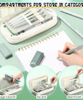 Back To School Stationery Kit With 38 Piece Aesthetic School Supplies Set Pen Case Gel Pens Highlighters Sticky Notes