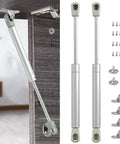 Heavy Duty 2 Pack 100N Gas Struts Shocks Lid Support for Cabinets Toy Boxes Truck Doors, 10 Inch Hydraulic Gas Spring Hinges with Soft Closing Action, Toolbox Shock Absorber Accessories