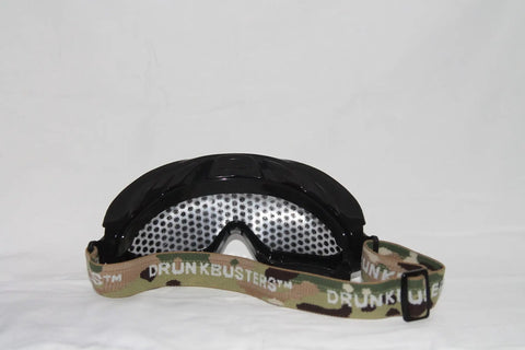 Prescription Impairment Goggles With Clear Lenses And Camouflage Strap, Used In 120 Countries, Backed By 5 Year Warranty