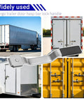 Heavy Duty Stainless Steel Shipping Container Door Handle Replacement 11.22 Inch Ultra Thick Solid Steel Construction