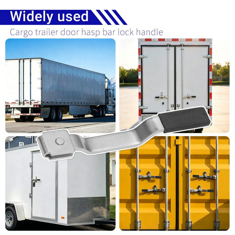 Heavy Duty Stainless Steel Shipping Container Door Handle Replacement 11.22 Inch Ultra Thick Solid Steel Construction