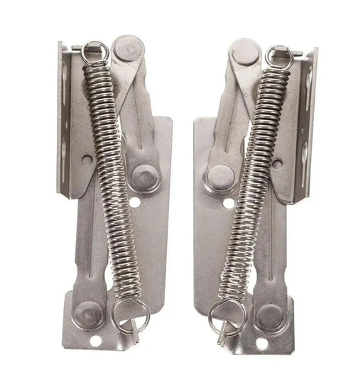 Adjustable Opening Cabinet Bed Lift Up Hinge for Cabinet Doors and Sofa Flaps, heavy duty support, pair of steel hinges