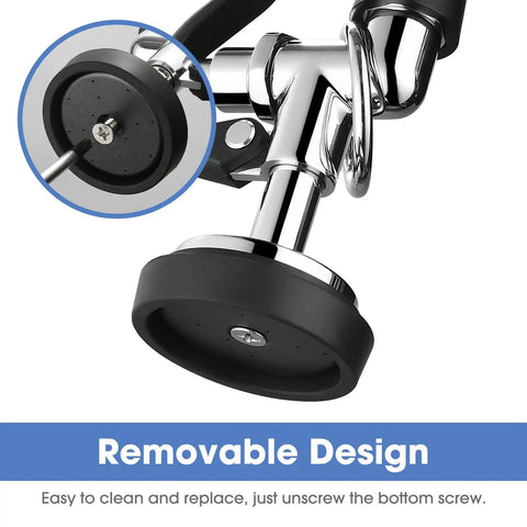 Built Tough Commercial Kitchen Pre Rinse Sprayer 2 Pack Heavy Duty 1.42 Gpm Dishwasher sprayer head with removable design for easy cleaning.