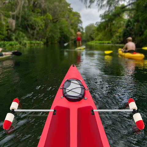 Heavy Duty PVC Outrigger Stabilizer Arms For Boats And Kayaks With Aluminum Brackets Beefed Up Balance For Fishing