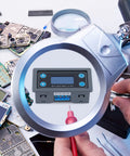 Delay Relay Timer Module DC 6 30V 12V 24V Digital Timer Plug And Play With Multiple Trigger Options 0.01s To 9999 Min Range 50mA Adjustable Period Switch For AC 220V Power On Off Controller With LCD Display And Button in electronics repair setup