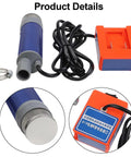 Heavy Duty Cordless Diesel Transfer Pump 40-60 L/min Fast Flow Oil Water Submersible Battery powered unit with hose and battery.