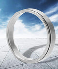 Built Tough Shop Grade Steel Expansion Sleeve Ring Keyless Shaft Locking Collar For Flywheel Belt Drum And Mechanical Linkage 28X32Mm, metal ring close-up
