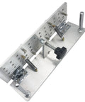 Heavy Duty Knife Beveling Jig With No Sweat Adjustment And Built Like A Tank 7075 Aluminum Body for precise belt sander sharpening.