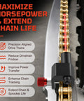 Laser Chain Alignment Tool For Motorcycles ATVs Dirt Bikes And Go Karts Dead On 1mm Sprocket Alignment demonstrating laser use