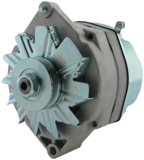 Heavy Duty 63 Amp 12 Volt Marine Alternator With Self Excited 10SI Style SAEJ1171 Certified front view