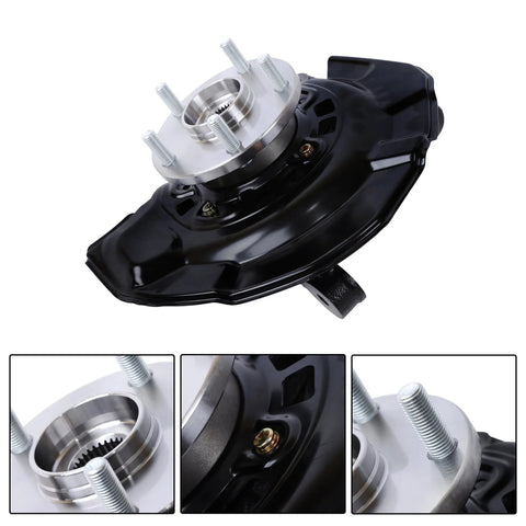 Front Driver Side Wheel Hub Bearing Steering Knuckle Assembly Replacement For ES350 2007-2012 And Camry 2007-2011 With Vibration Dampening