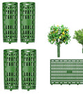 Tree Bark Protector Guard For Healthy Trees And Shrubs Essential Garden Supplies For Tree Health Maintenance Breathable Protective Wraps For Lawn Care Deer Proof Plant Cage For Backyard Orchard And Landscape Installation, 4-pack PP green, 381 mm x 254 mm