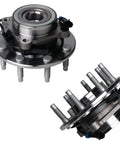 Front Wheel Bearing And Hub Assembly 515058 For 4x4 8-Lug Trucks And SUVs With ABS Drop-In Replacement For Chevy Silverado