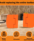 Two Pack Replacement Latches For Craftsman Tool Box Compatible With Craftsman Mechanical Tool Kits, 3D Printed PETG Durable Hinges