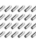 60 Pcs Slotted Split Roll Pins 3.5mm Diameter X 10mm Length Steel Dowels For Quick Secure Fastening