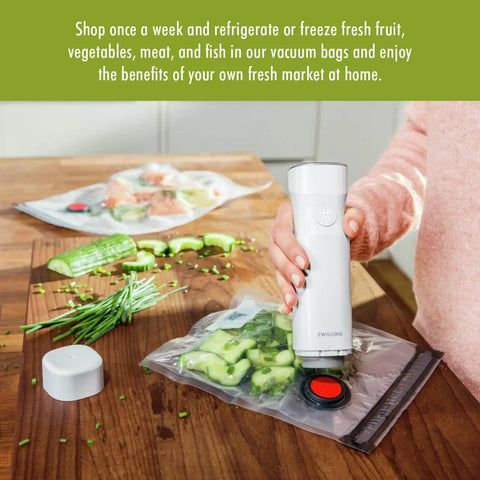 Heavy Duty Bpa Free Vacuum Sealer Bags Assorted Sizes 20 Piece Works With Most Pumps Ideal For Sous Vide Or Food Storage To Keep Your Grub Fresh Way Longer Than Basic Containers Ditch Stale Leftovers And Level Up Your Kitchen Game