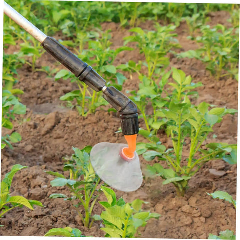 Two Pack Transparent Windproof Agricultural Nozzle Covers For Misting Sprayers Delivers Wide Even Fine Spray To Boost Accuracy