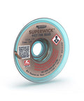 Fine Desoldering Braid Wick With RMA Rosin Flux 5 Foot Length And 0.125 Inch Width Brown spool for quick solder removal