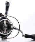 Front view of Exist LT Right Hand 3000D Spinning Reel With Monocoque Magnesium Body, Magsealed ATD Drag, DigiGear System.