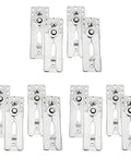 Twelve Piece Sectional Sofa Connectors With Snap Lock Couch Clips, steel clips, 6.1 in, modular couch connectors, prevents sliding.