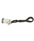 Round Indicator Light With Non Replacable Lamps Press Fit Nylon Housing Polycarbonate Lens 125 Volt UL Listed CSA Certified 6 Inch Wire Leads Great For Electrical Panels And Control Boxes side view