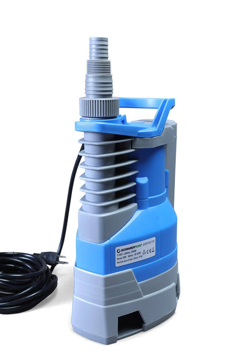 Heavy Duty Submersible Sump Pump For Clean Or Dirty Water With Built In Auto On Off Switch, Adjustable Start Height