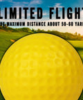 Practice Foam Golf Balls 16 Or 32 Pack With Limited Flight And True Spin For Real Feel Training Balls close-up