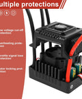 60A Waterproof Dustproof Brushless ESC With Sensorless Tech for One Tenth RC Cars and Trucks, highlighting protection features.