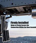 Volvo Truck Outer Door Handle Lower Linkage Rod Replacement Black Finish Built Tough For Easy Install And Long Lasting Durability Restores Smooth Door Release And Reliable Operation Across Volvo Trucks, installed on truck door assembly