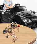 24V Ride On Car Upgrade Kit With 2.4G Remote, 40A High Power Controller, shown with electric toy car