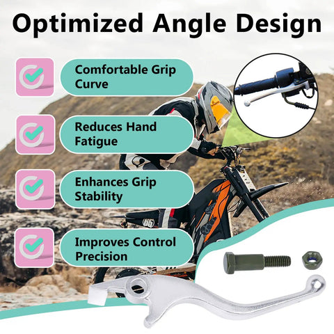 Left And Right Hand Brake Levers For Tuttio Soleil01 E Bike Aluminum Dirt Bike Levers With Folding Axle Mechanism