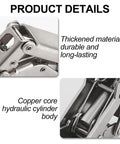 Two Pack Adjustable Lazy Susan Corner Cabinet Hinges Soft Close 130 To 170 Degree with durable thick steel and copper core