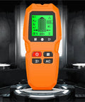 7 In 1 Wall Scanner Stud Finder With High Contrast Lcd Panel that locates wood metal and live ac wires without any fuss on display.