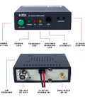 UHF 400-480MHz Power Booster Amplifier for Handheld Radios 20-40W front and rear ports with control panel and connectors