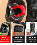 Red ABS Start Stop Button Cover For Porsche Macan Cayenne 2011 To 2017 718 2016 to 2024 Cayman 2013 To 2016 911 2013 To 2018