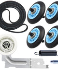 Premium Dryer Repair Kit With Roller Replacement, Idler Pulley, And 92 Inch Belt For Most Household Dryers components view