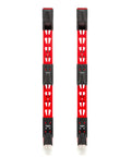 Beefy Six Arm Cantilever Wall Mount Rack For Wood, Lumber Or Pipe Storage, red uprights with six adjustable arms