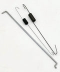 Throttle Control Assembly Kit rods and springs for Predator 212cc and Honda GX engines, showing metal components and design layout.