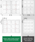 Dimensions of Top Notch Seed Starter Kit With Heat Mat And Grow Lights 3 Pack Trays With 36 Big Cells Adjustable Humidity Vents.
