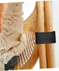 4 Pack Outdoor Wicker Sofa Connector Clips For Sectional Chairs Rattan Furniture Fasteners Skid Design Cushion Support