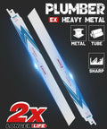 Bi-Metal Cobalt Reciprocating Saw Blades, 12 Inch, 14TPI, Beast Mode Heavy Metal Demolition Pack, 25 Count, R1226PM, M42 Teeth