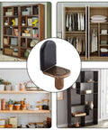 Hella Sturdy 30 Pack Cabinet Shelf Support Pegs Antique Bronze Heavy Duty Furniture Rest Pins in use with shelves and cabinetry.