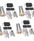4Pack 330031 Range Burner Receptacle Kit Replacement For Whirlpool And Kenmore Stoves Upgraded Receptacle Assembly