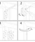 Installation guide for 18 Pack Brushed Nickel Door Hinges 3.5 Inch Satin Nickel Interior Hinge Set with 5/8 Inch Radius Corners and 108 Screws